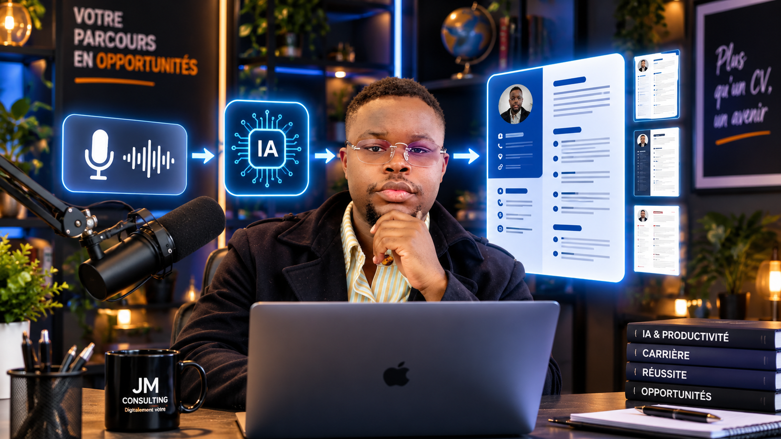 Mon CV en 5min avec intelligence artificielle
