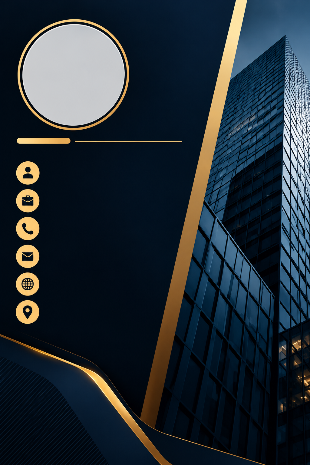 Template 1 — Élégant & Professionnel